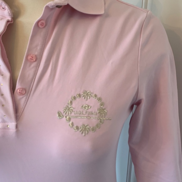 $295 Golfino pink golf dress w/ shorts size 6 or small - Picture 2 of 6